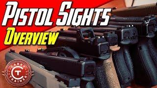 Different Types Of Pistol Sights - Stock Tritium Fiber Overview  Episode 49