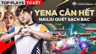 NAILIU MÚA YENA TAN VỠ BACON TIME  NTNZ ĐẤM 5 DÍNH TƯỜNG - TOP PLAYS VÒNG TỨ KẾT AIC 2023