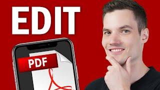 How to Edit PDF File in Mobile  FREE and Easy