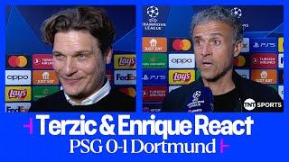 THE DREAM IS NOT OVER  Edin Terzić & Luis Enrique  PSG 0-1 Dortmund  UEFA Champions League