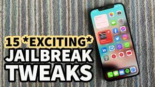 15 *EXCITING* JAILBREAK TWEAKS FOR iOS 14  unc0ver & Taurine  iPhone 12 Pro Max