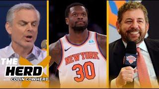 THE HERD  Colin reacts Knicks owner James Dolan is a huge fan of Julius Randle as extension looms