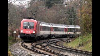 Gäubahn - InterCity der SBB  DB  ÖBB zwischen Stuttgart und Zürich  2022