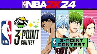 Putting the Kuroko No Basket Generation of Miracles in the NBA Three Point Contest