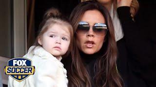 Harper Seven Beckham wants to play soccer like her dad David Beckham