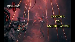 Remnant 2 INVADER vs ANNIHILATION Final Boss  APOCALYPSE Difficulty  No Damage