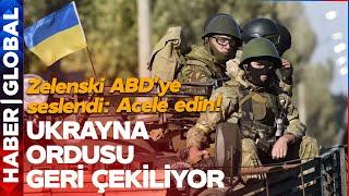 Ukrayna Ordusu Geri Çekiliyor Zelenski ABDye Seslendi ACELE EDİN