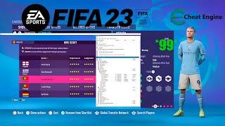 FİFA 23 CHEAT TABLE BASİT HIZLI KURULUM  LİVE EDİTÖR  KARİYER HİLELERİ