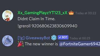 Claim Time on Discord Giveaways Be Like