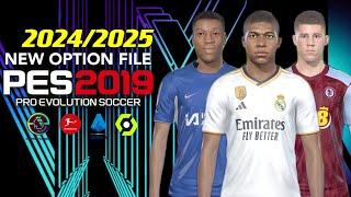 PES 2019  NEW OPTION-FILE 242025 SMOKE-PATCH  61024  PC