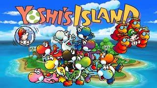 Super Mario World 2 Yoshis Island  MI PRIMERA VEZ JUGANDO ESTA PORQUERÍA PARA NIÑOS  #1