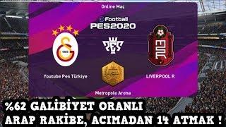 GÜÇLÜ RAKİBE 14 GOL ATMAK  PES 2020 MYCLUB