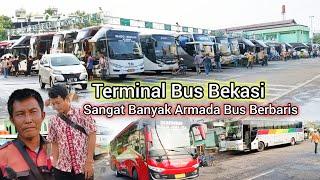 Terminal Bekasi  Bus Sinar DempoPrimajasaBudimanSinarjayaDewantara