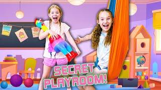 We Found a SECRET PLAYROOM in our House 