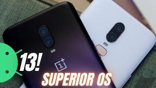 Android 13 for Oneplus 6 & 6t  Superior os Review & Installation #oneplus6 #oneplus6t