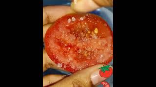 Remove dark spots at home  Tomato for skin whitening #shorts #shortsvideo #youtubeshorts #ytshorts