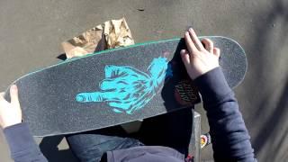 Skateboard Setup SANTA CRUZ Deck First-Person