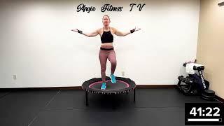 Walk 5000 Steps To Lose Weight Quickly Using The Rebounder And The Floor To Get 3 Miles In