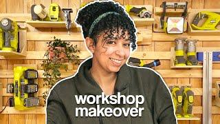 Rochelles EXTREME workshop makeover * finally *