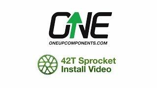 OneUp Components 42T Sprocket Install Video. Part 1 How to Install your 42T Sprocket