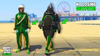 HOW TO GET MODDED RACE LOGO OUTFIT - NO TRANSFER NEEDED - MODDED OUTFIT TUTORIAL  GTA 5 ONLINE 