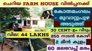 ചെറിയ ഫാം House വിൽപ്പനക്ക്  Mini Farm House for Sale at Muvattupuzha - Kothamangalam  44 Lakhs