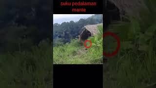 tertangkap kamera  suku mante asal acehberlari di pedalaman hutan#shorts