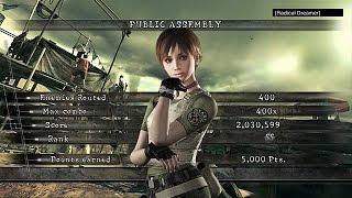 Resident Evil 5 PS4 NO MERCY 2030k Public Assembly Rebecca STARS FULL COMBO 60fps