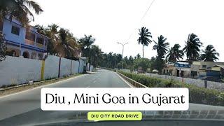 Road Drive  Diu City  Mini Goa in Gujarat #diu