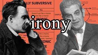 Post-Irony VS Meta-Irony