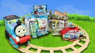  El tren Thomas en un circuito Niños Juguetes