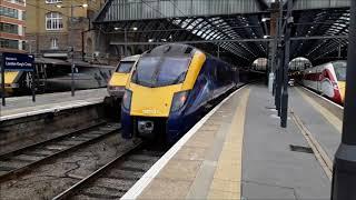 Rush Hour Trains at London Kings Cross ECML 041019