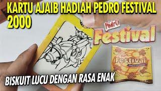 Nostalgia Mainan Kartu Ajaib Hadiah Biskuit Pedro Festival tahun 2000 Jajanan Jadul Anak 90an