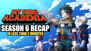 My Hero Academia Season 6 RECAP in Less Than 2 Minutes