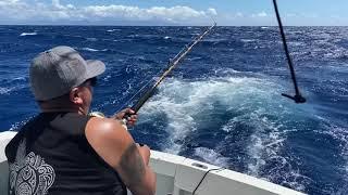 Deep sea fishing aboard the Renegade with Waikiki Sport Fishing Charters