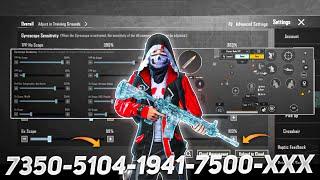 New Update 3.3Best Sensitivity code + Control Settings Pubg MobileBgmi Sensitivity Settings