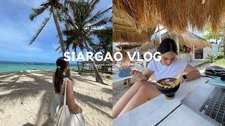 WENT TO SIARGAO ALONE cafes + itinerary + expenses