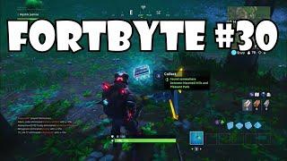 Fortnite Forbyte 30 Location Found Somewhere Between Haunted Hills and Pleasant Park Fortbyte 30