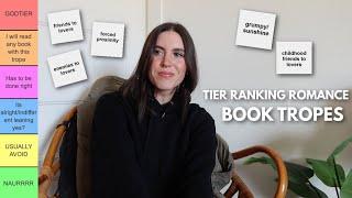 tier ranking romance book tropes  VLOGMAS DAY 12