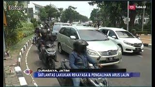 Dampak Jalan Ambles Polrestabes Surabaya Berlakukan Rekayasa Lalu Lintas - iNews Sore 1912