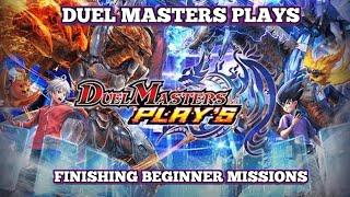 Finishing DMP Beginner Missions - English Languegae Coming Soon - Duel Masters Plays