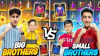 RICHEST COLLECTION WAR  BROTHERS VS BROTHERS - GARENA FREE FIRE