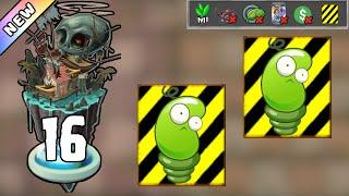 Plants vs  Zombies 2 - Pirate Seas Day 16 Plants Lvl 1 & No Premium