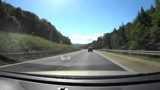 Autobahn A7 AD Kassel-Süd - AK Biebelried 200 km