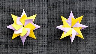 Paper FLOWER Origami  Tutorial DIY by ColorMania