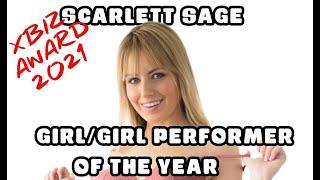 Scarlett Sage - XBIZ award 2021 - Girl girl performer of the year