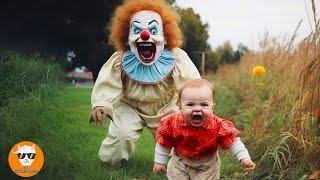 Best Halloween Pranks and Fails - Funny Baby Videos  Just Funniest