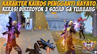 22 KILL DIKEROYOK 3 SQUAD CUMA MODAL VEST LEVEL 1 ASLI KERAS BANGET SKILL KAIROS