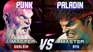 SF6 ▰ PUNK Dhalsim vs PALADIN Ryu ▰ High Level Gameplay