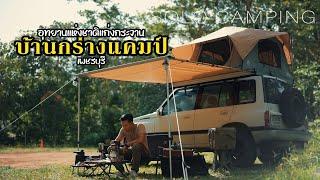 Solo Car Camping a Rooftop Tent with Relexing sound of Forest  Sound of Nature  ASMR